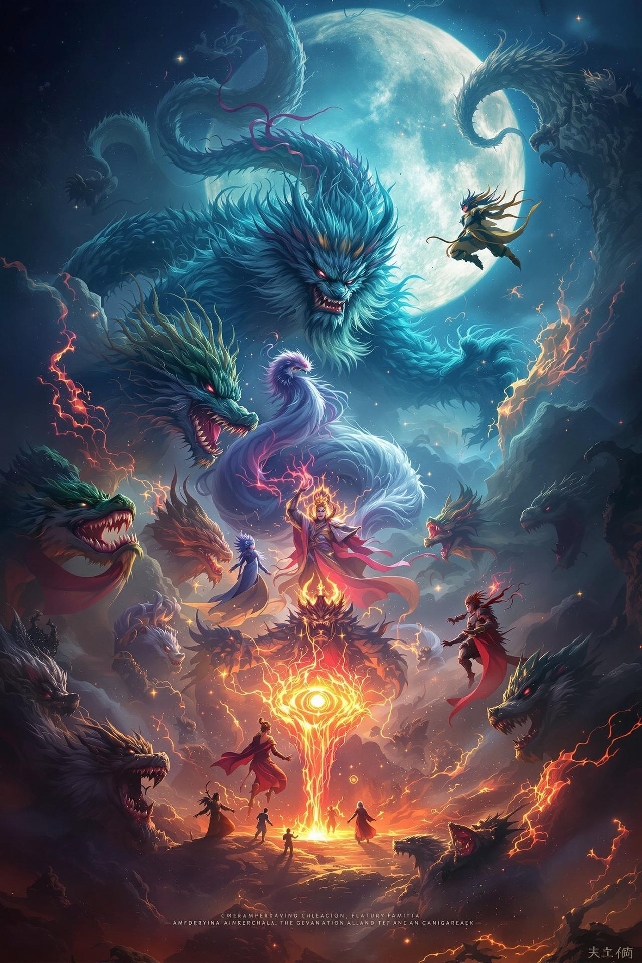 封神第一部：朝歌风云(2023) 神话影视海报 - 导演乌尔善 - 窝窝在线视频